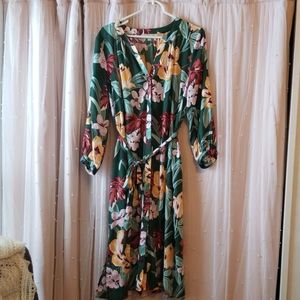 Floral Shirtdress